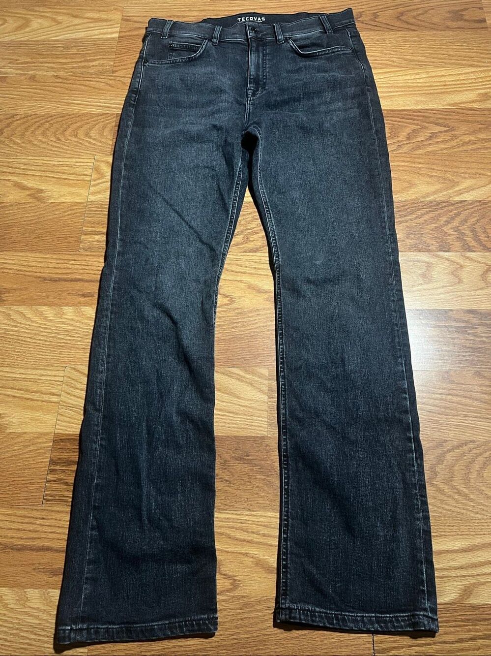 Tecovas Men’s Slim Straight Black Western Jeans 32x32